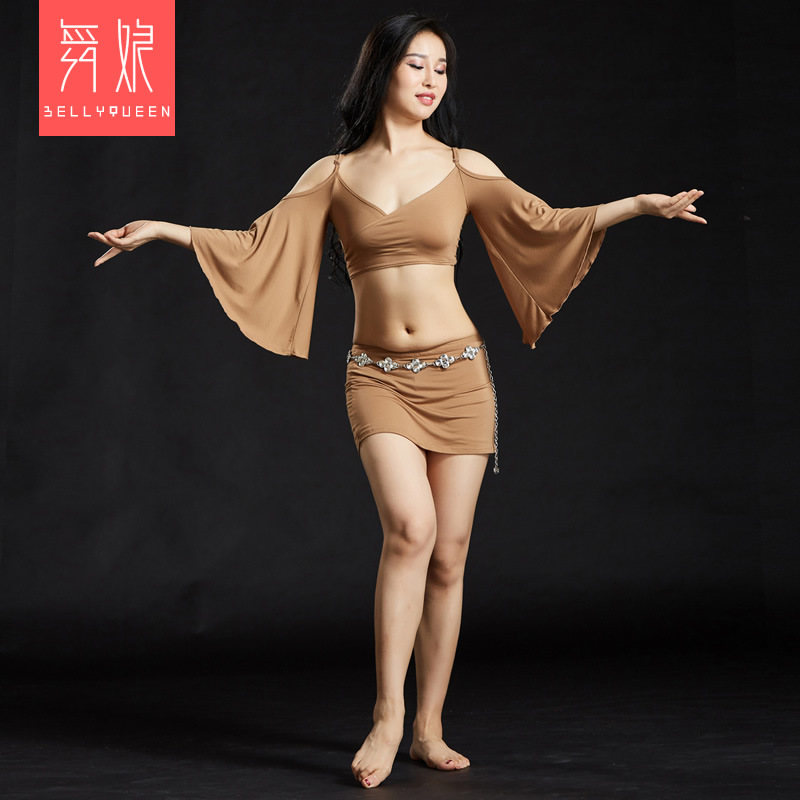 Dancewear Modal Belly Dance Costumes With Ruffle Dancewear Modal Belly Dance Costumes With Ruffle